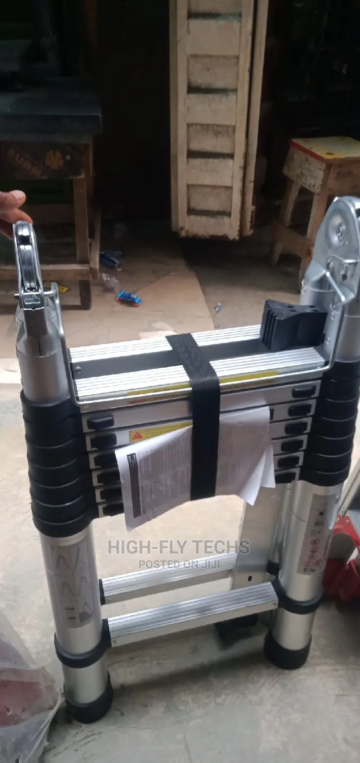EN131 Telescoping 5M A-type/Frame(2.5M+2.5M) Ladder