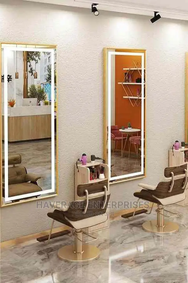 Modern Large Led Lighted Hairdressing Floor/Wall Mirror