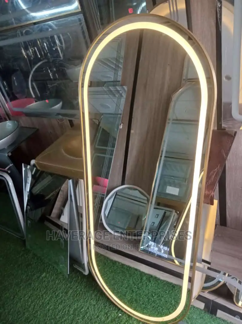 Modern Large Led Lighted Hairdressing Floor/Wall Mirror