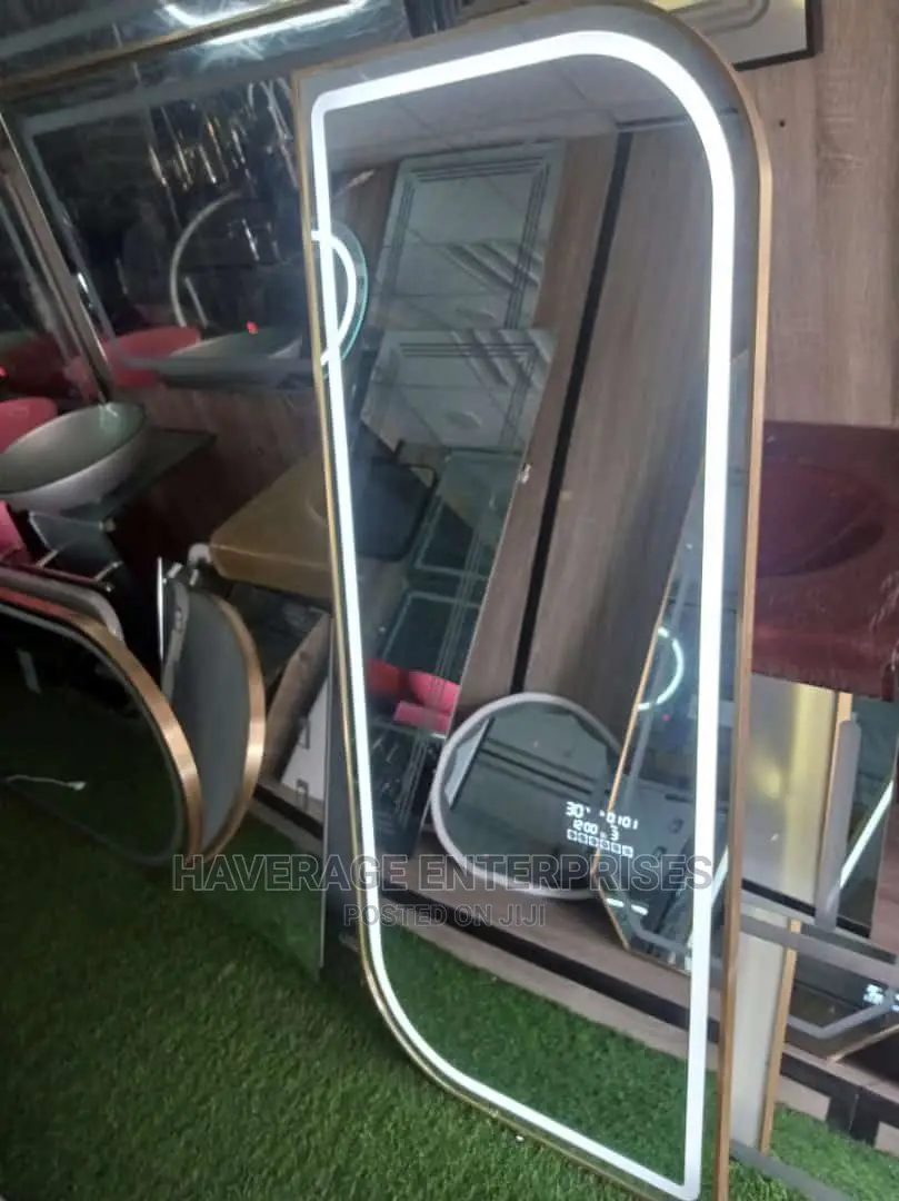 Modern Large Led Lighted Hairdressing Floor/Wall Mirror