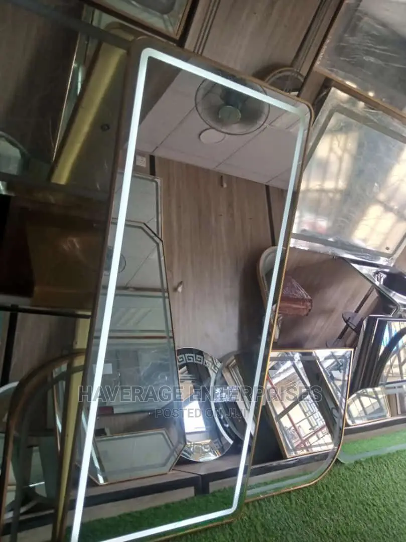 Modern Large Led Lighted Hairdressing Floor/Wall Mirror