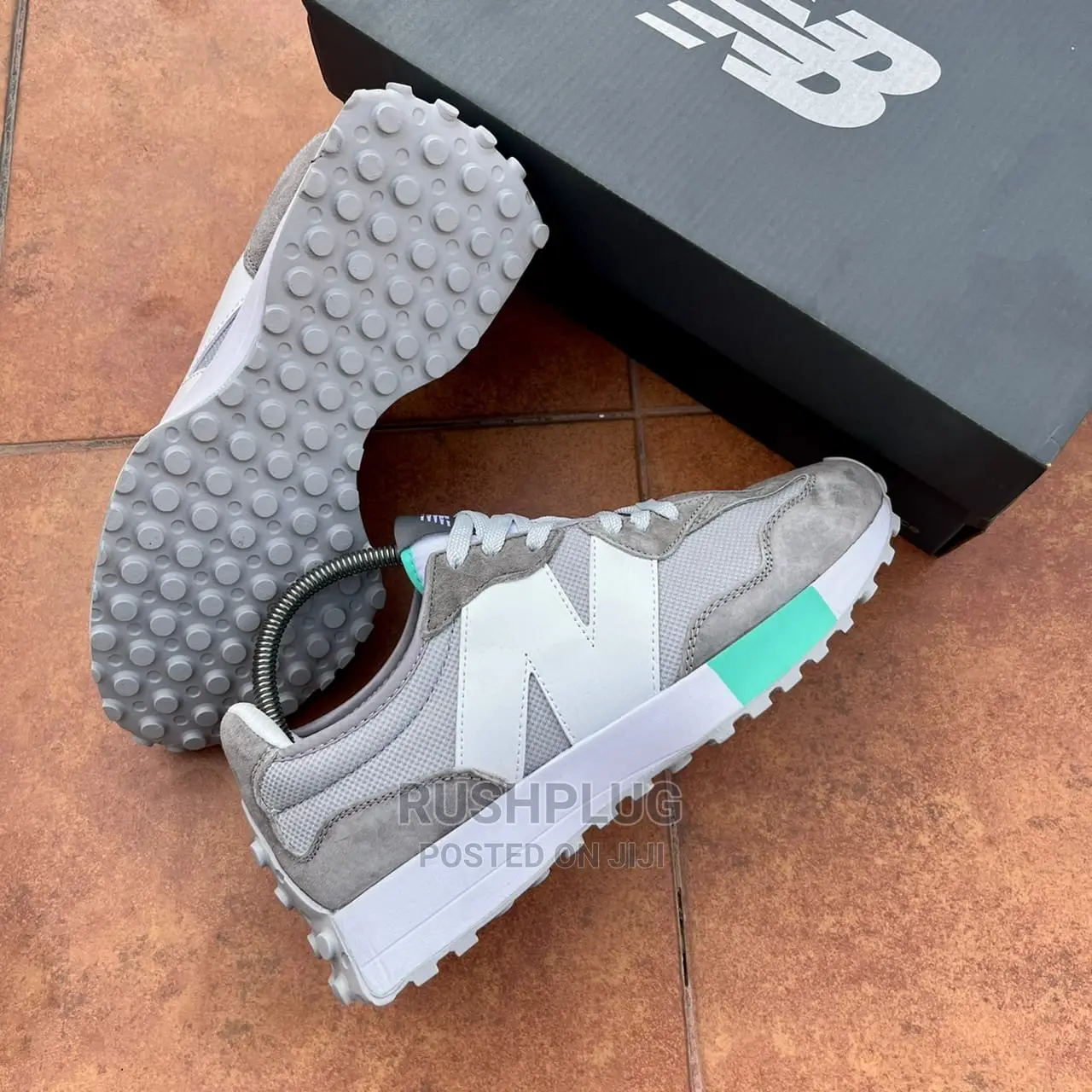 New Balance 327 X Niko Grey Blue Sneakers