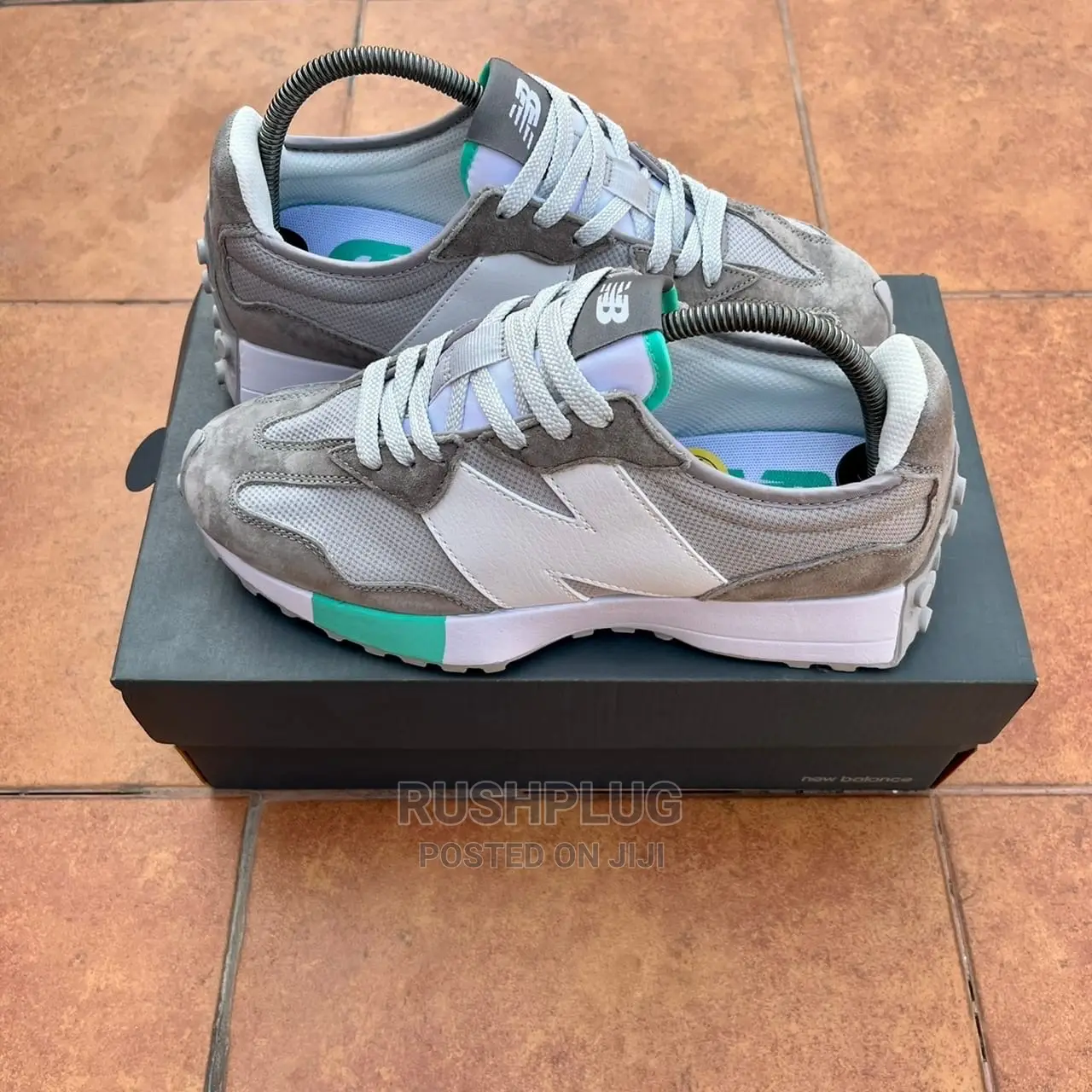 New Balance 327 X Niko Grey Blue Sneakers