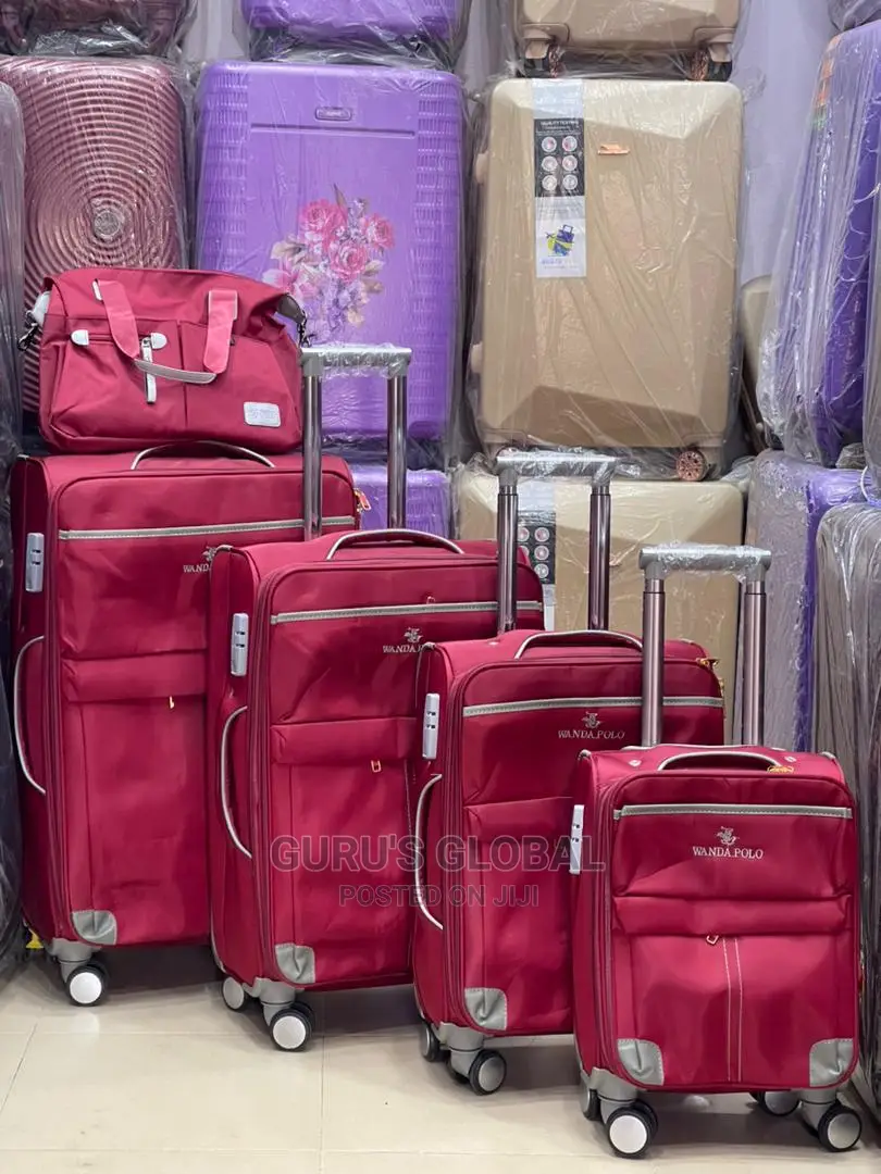 5in1 Set Quality Swiss Polo Luggage Bags