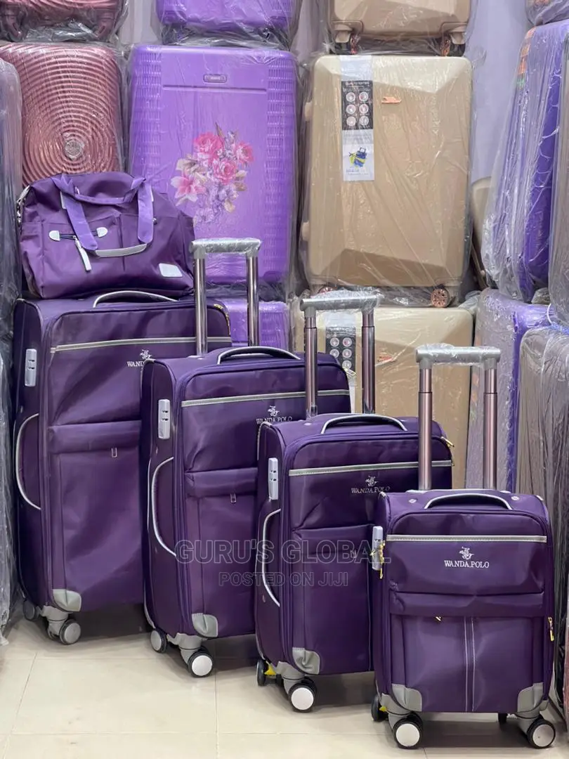 5in1 Set Quality Swiss Polo Luggage Bags