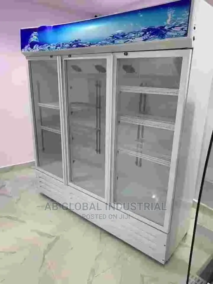 Display Chiller 3 Doors Vertical Refrigerator