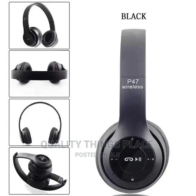 P47 Bluetooth 5.0 Wireless Headphone Gaming Headset