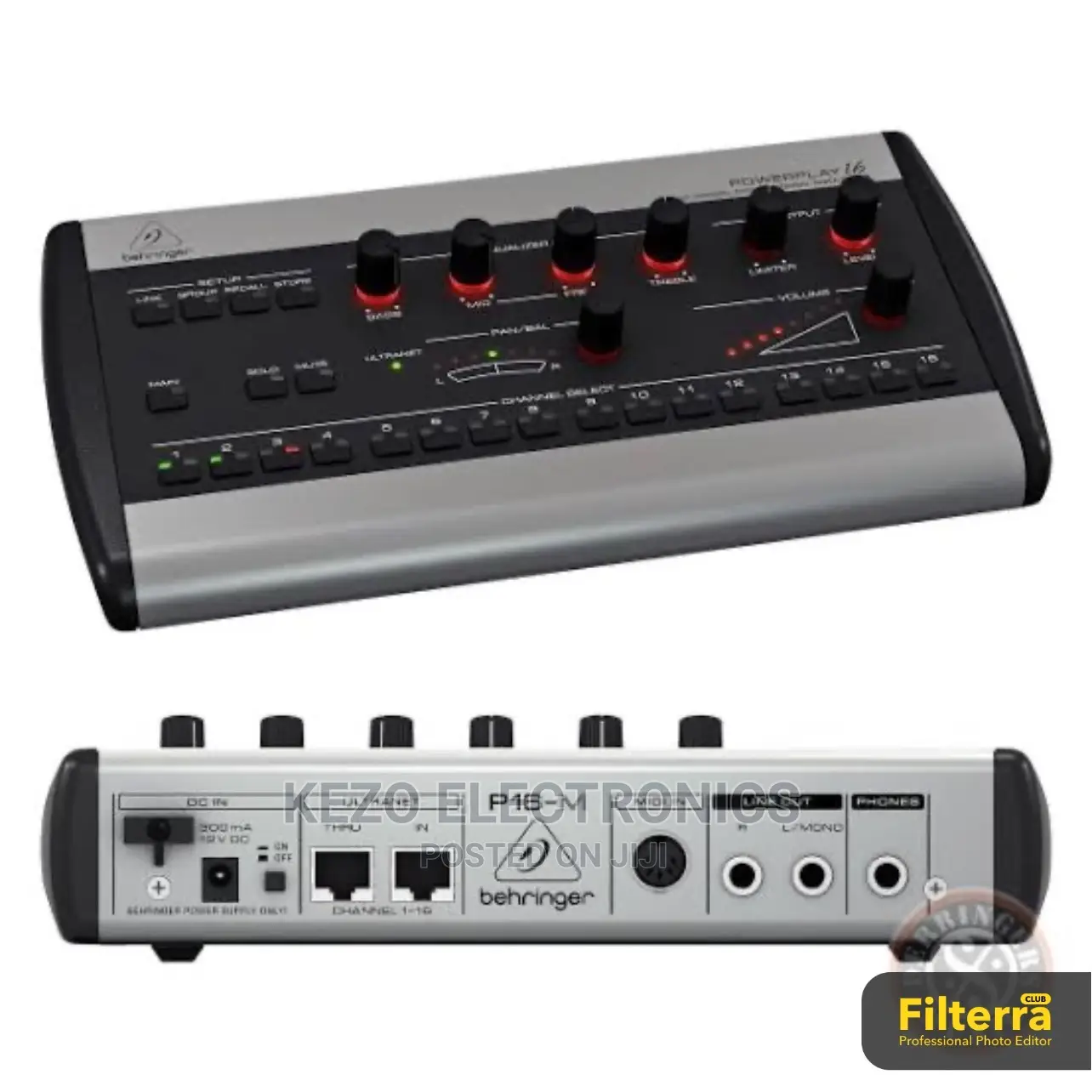 Powerplay P16-M Digital 16 Channel Personal Mixer