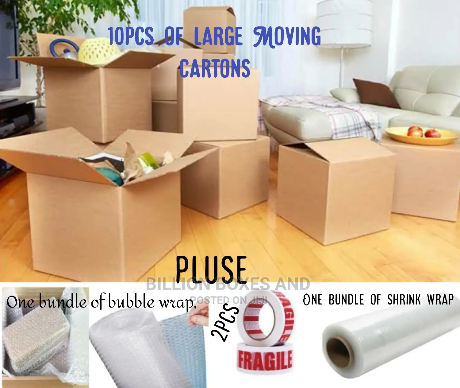 All-in-One House Moving and Relocation Boxes and More