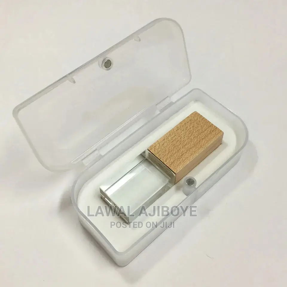 1pcs Crystal Wood USB Flash Drive Cuty Memoria Stick Wood