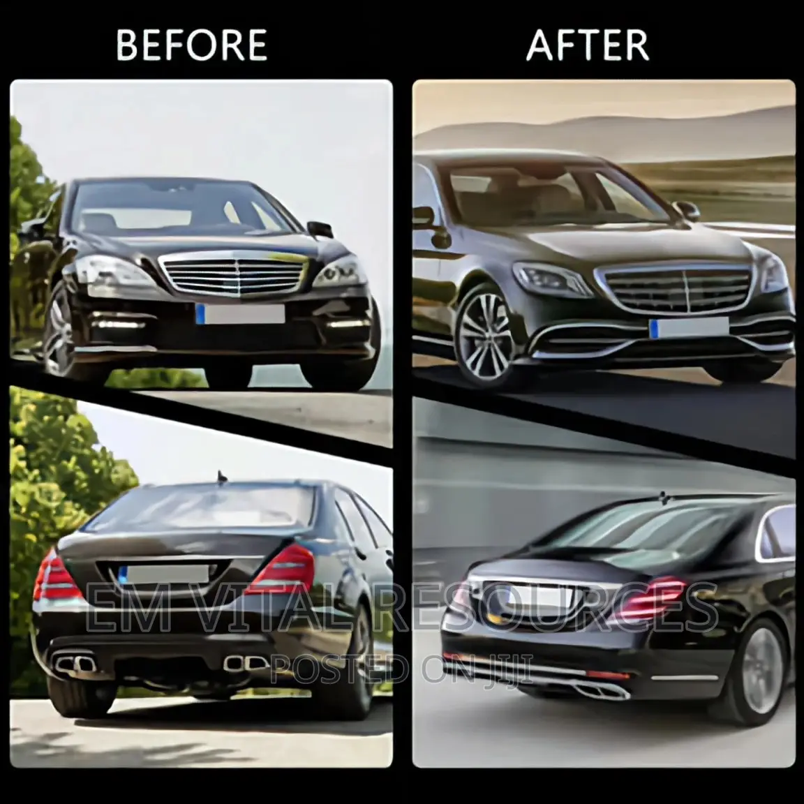 Mercedes 221 Conversion to W222