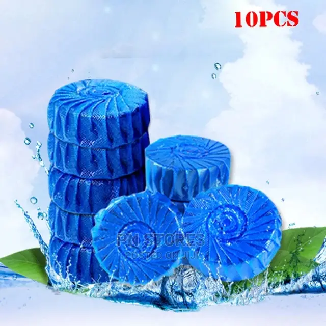10pcs Toilet Bowl Cleaner Tablets Antibacterial Cleaning Tab