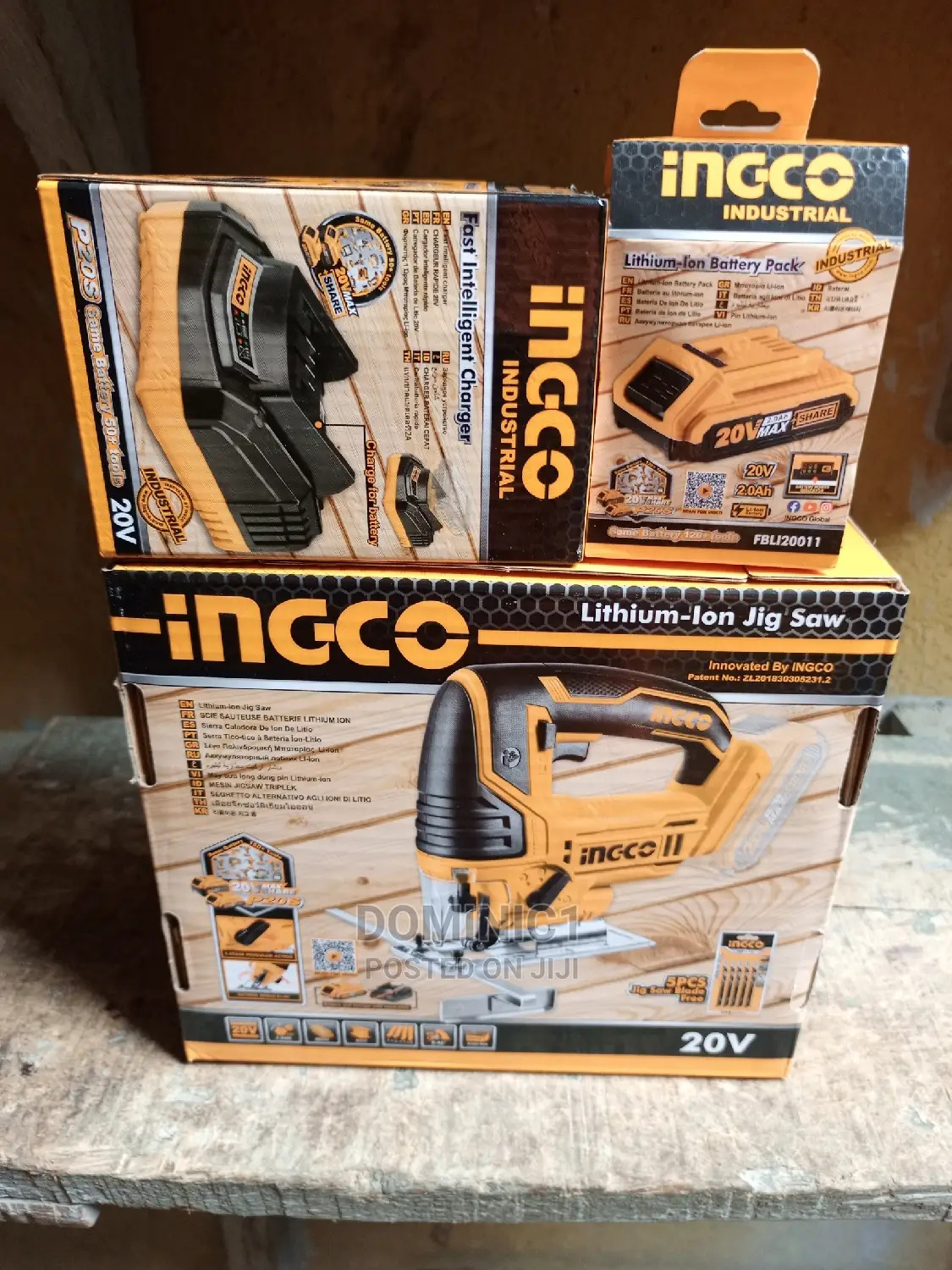 Ingco Jig Saw Machine Cordless