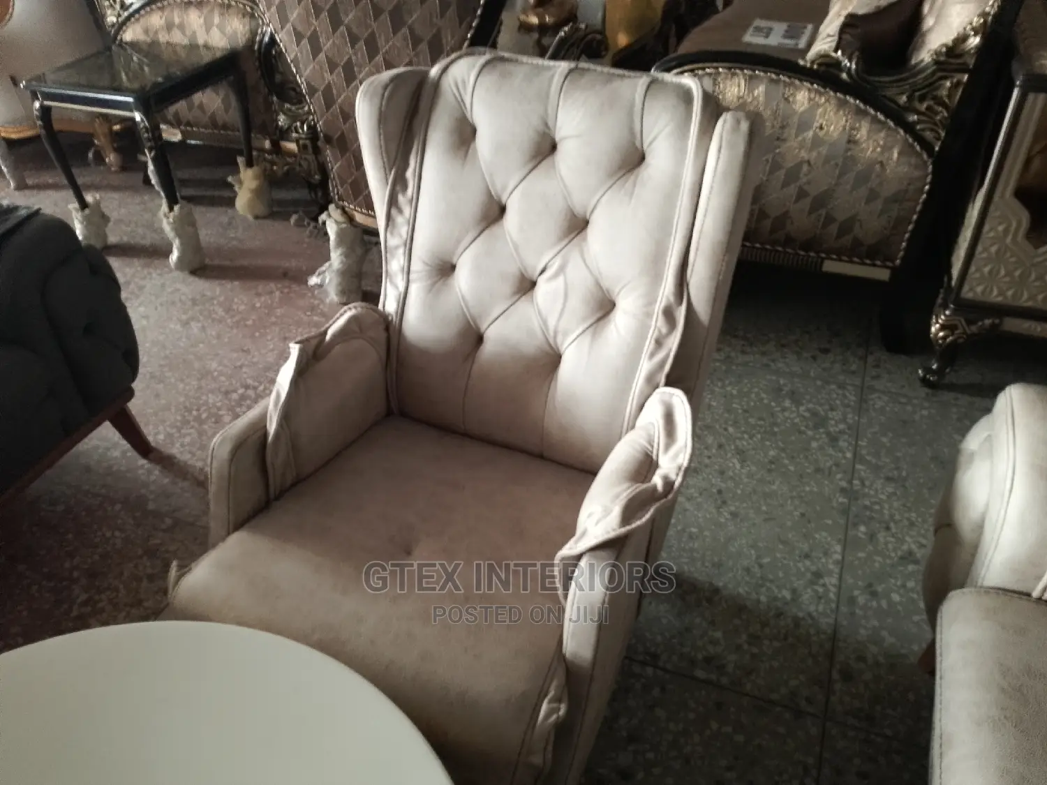 Contemporary Leather Sofa Chair