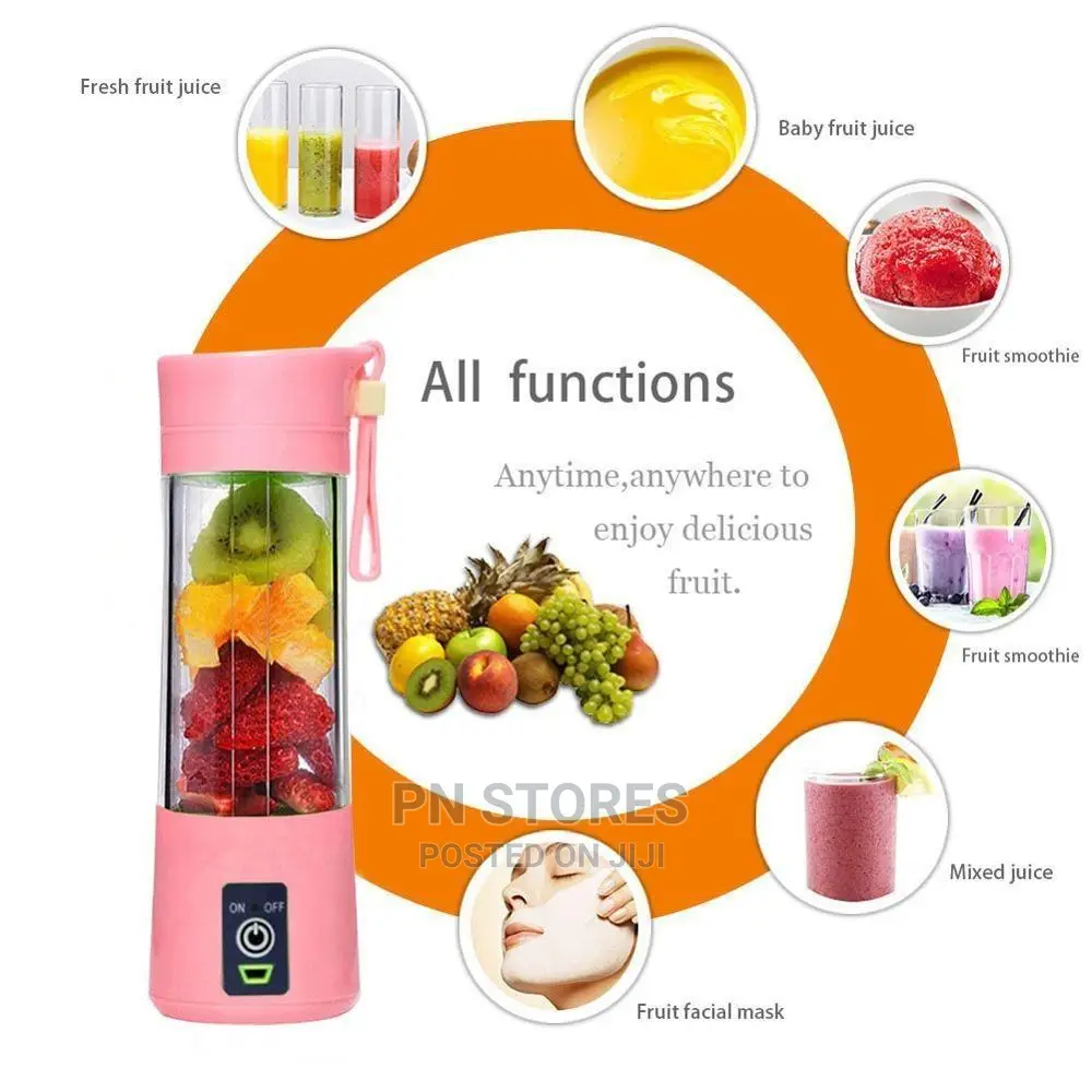 6blades Portable Rechargeable Juice With Blender