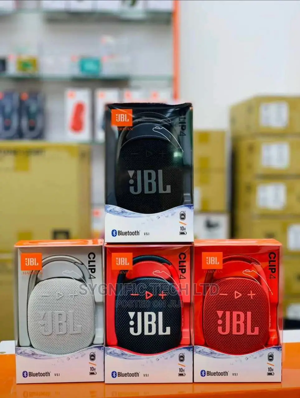 JBL Clip 4 Portable Bluetooth Speaker