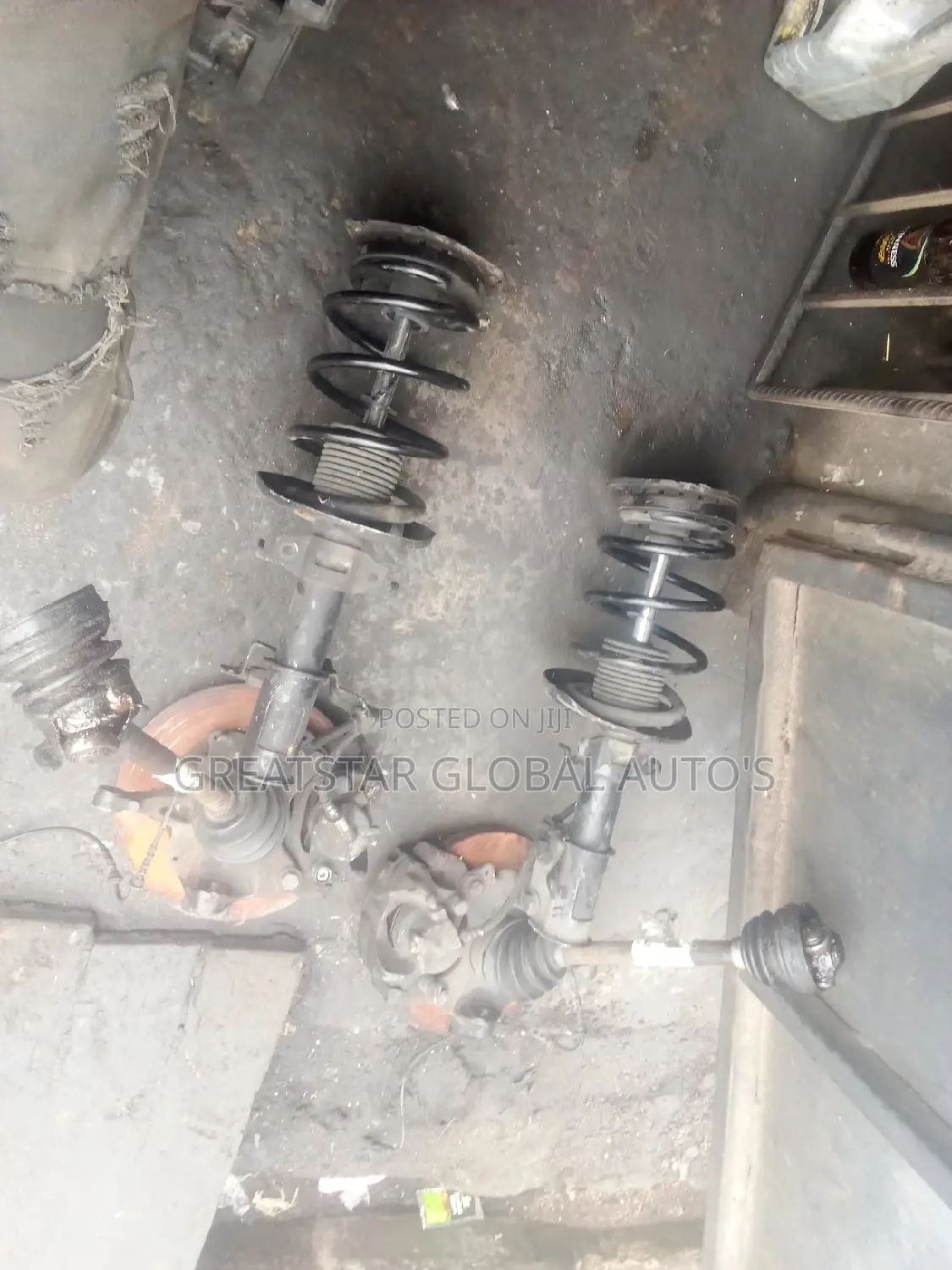 Complete Front Hub Shaft Scenic3
