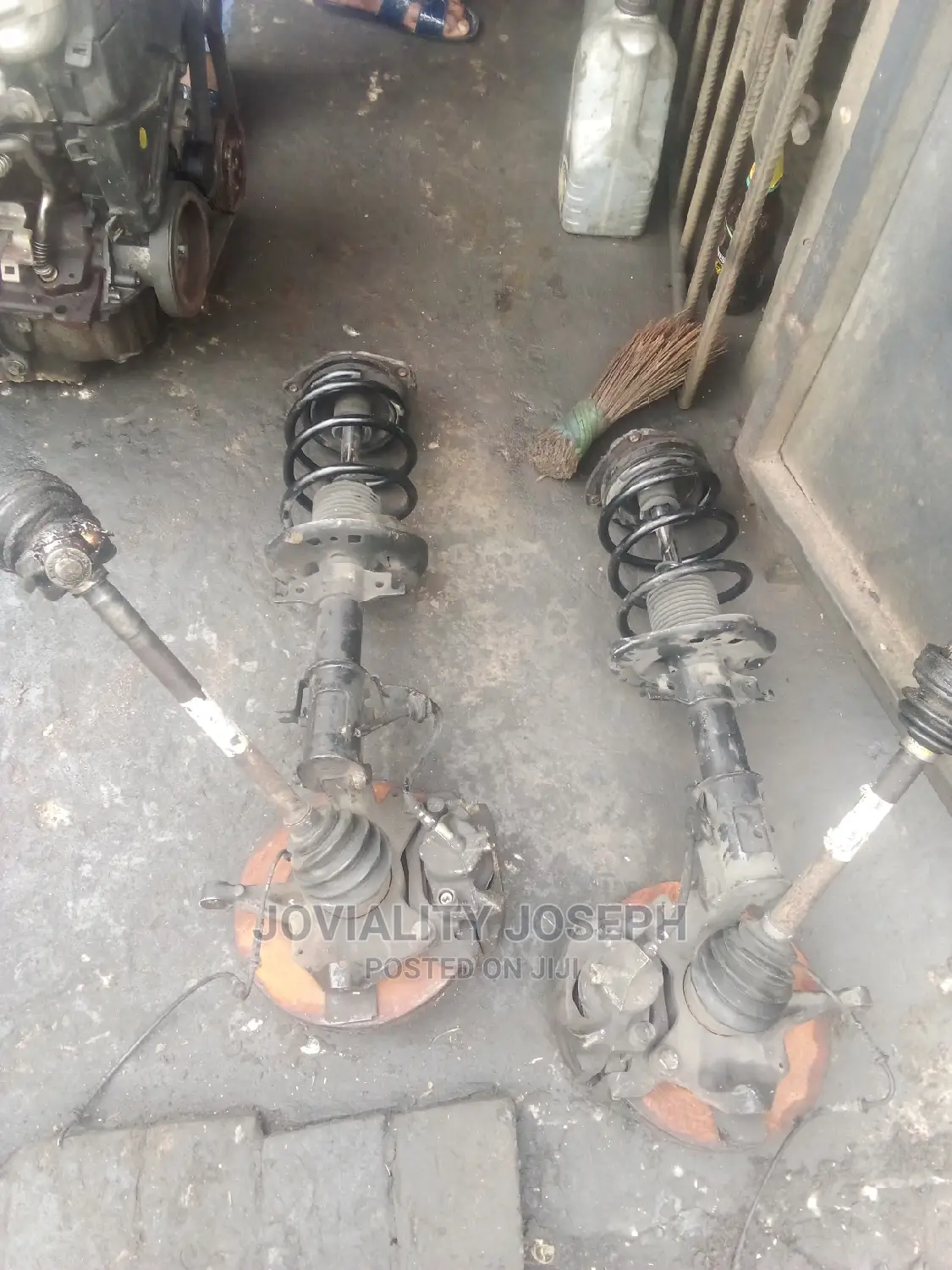 Complete Front Hub Shaft Scenic3