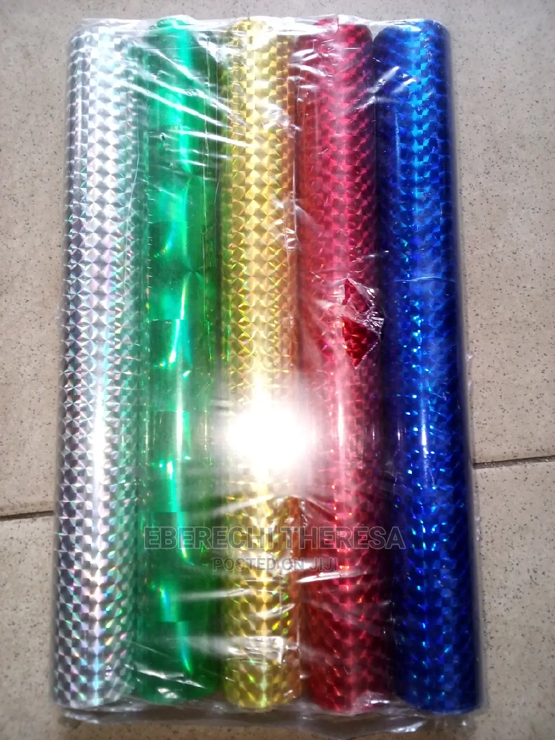 A Set Of 5 Pieces Relay Baton.