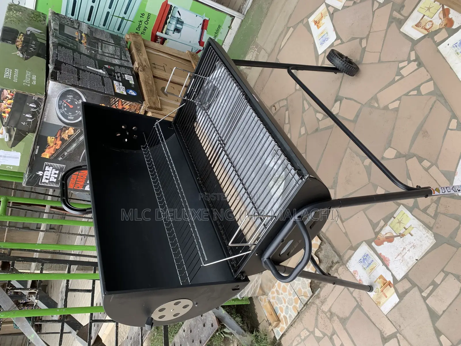 Cha Barbecue Griller /Charcoal Bbq Grill (Adjustable)