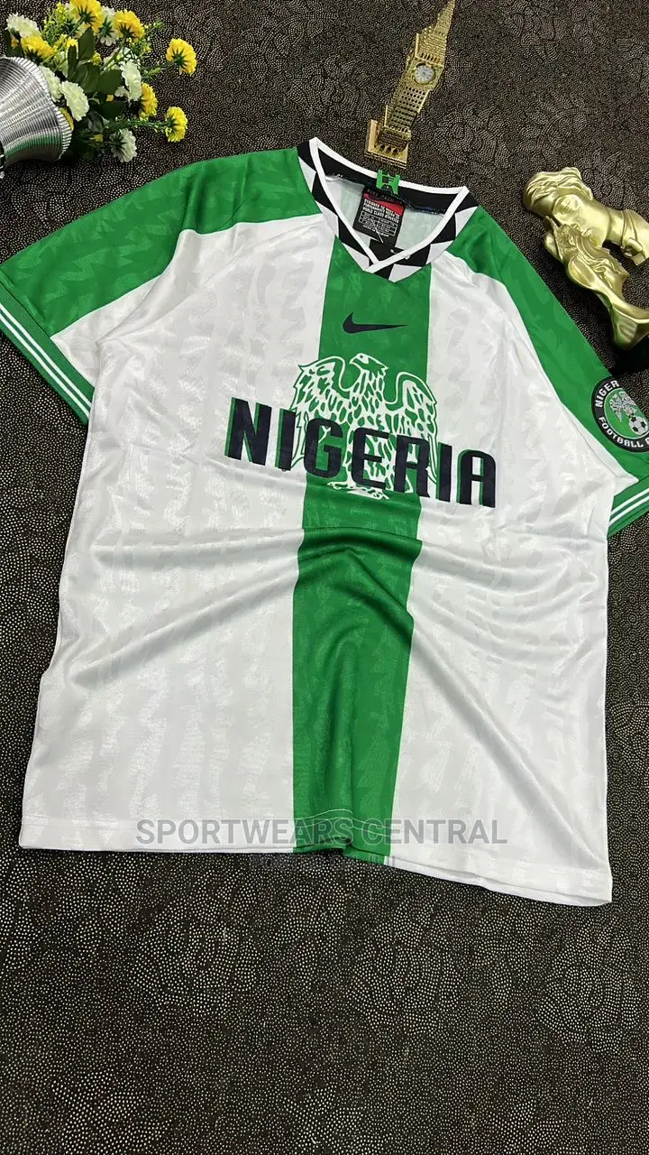 Nigeria  1996/1998 Home Away Luxury Vintage Retro JERSEY