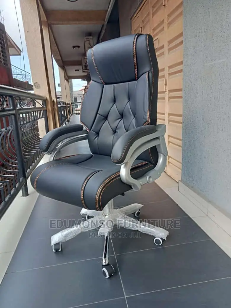 Executive Reclining Leather Elegant Office Chair