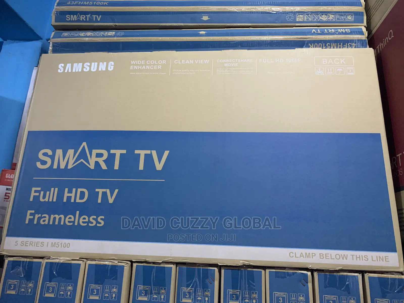 Clean Samsung 43 Inches Frameless Smart TV
