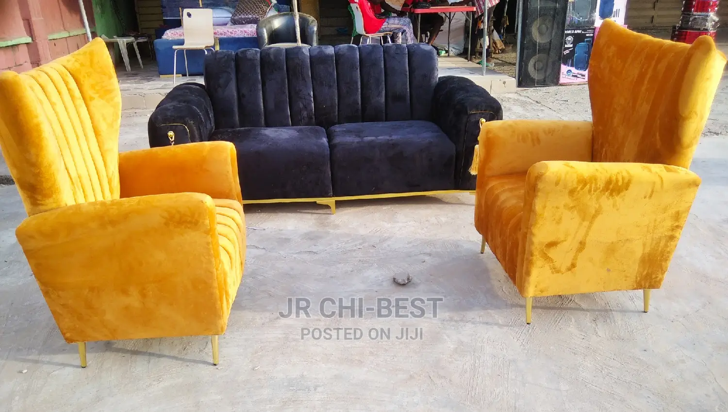 Complete Set of Affordable Well Made Upholstery Sofa | Chairs | Seater