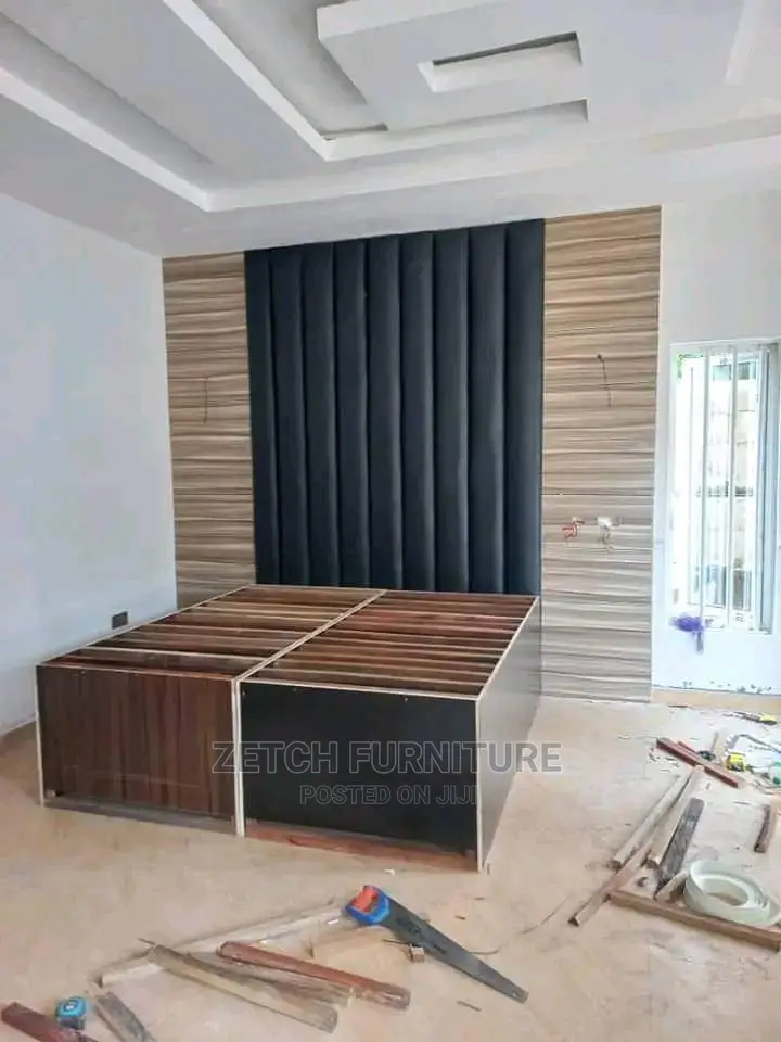 Standard 6x6 Wall To Wall Fitted Bedframe Cabinets