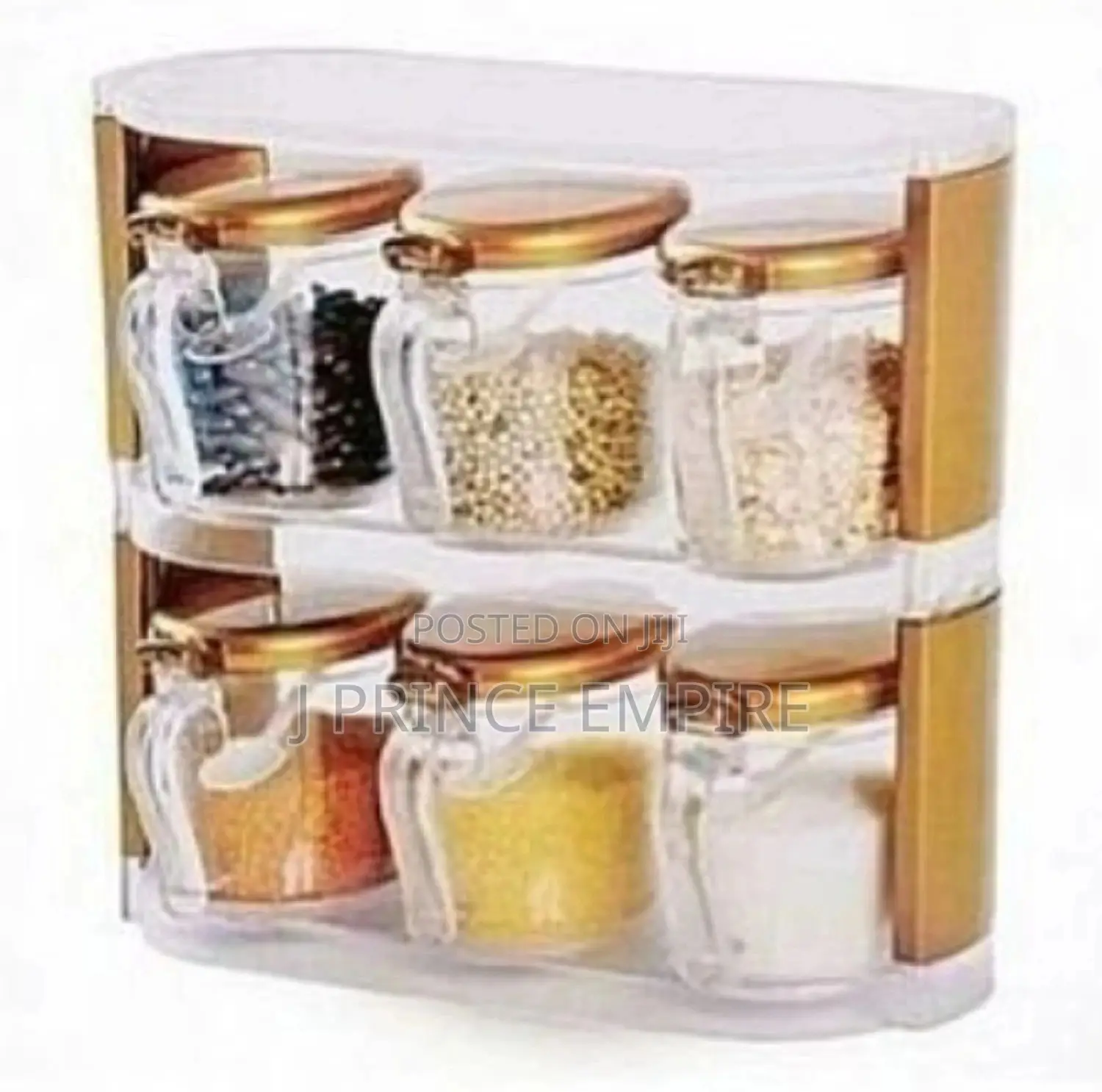 Seasoning Box With 6 Containers For Seasoning - 300ml