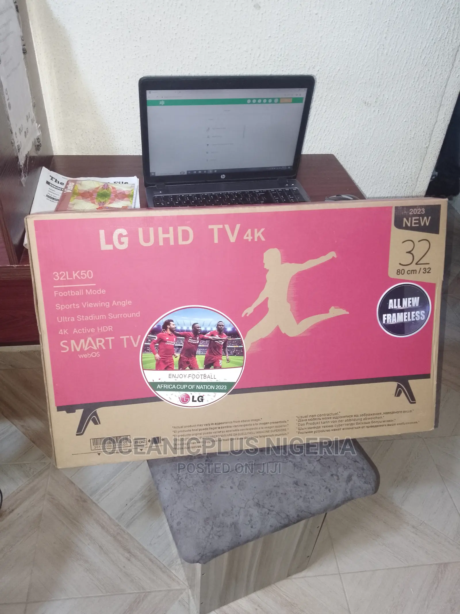 New Brand LG 32 Inches Smart Frameless TV