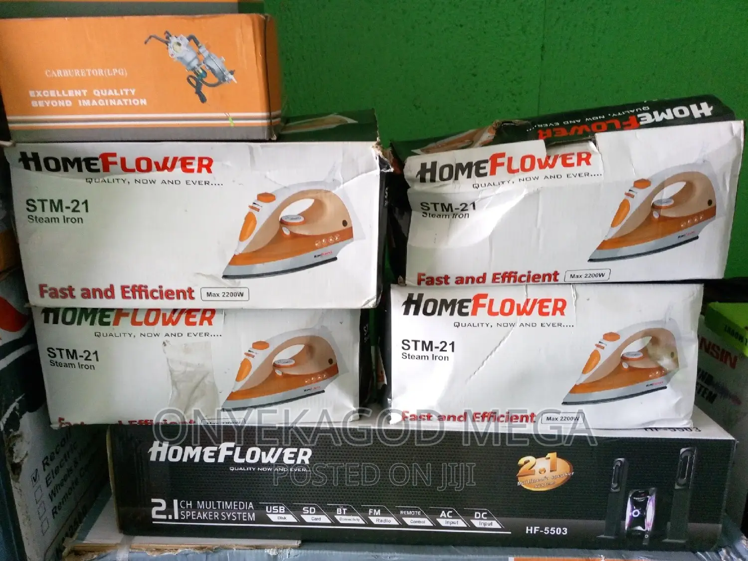 Home Flower Steam Iron 2200wtts