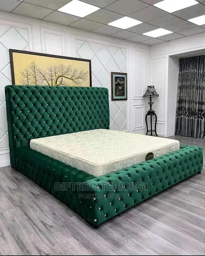6 By 6 All Body Tufted Bed Frame