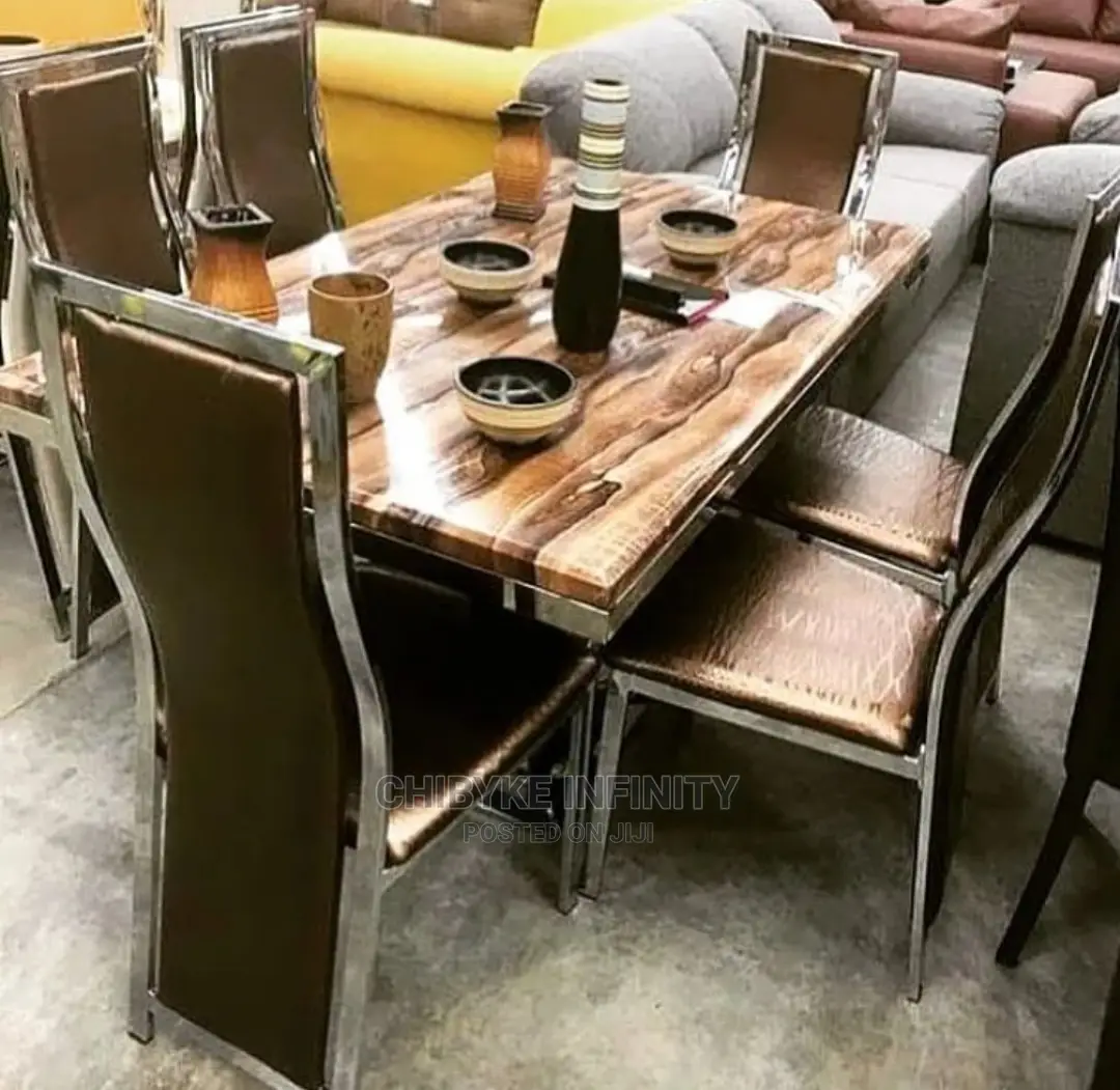 Imported, Brand New and Top Quality 6-Seater MARBLE DINING