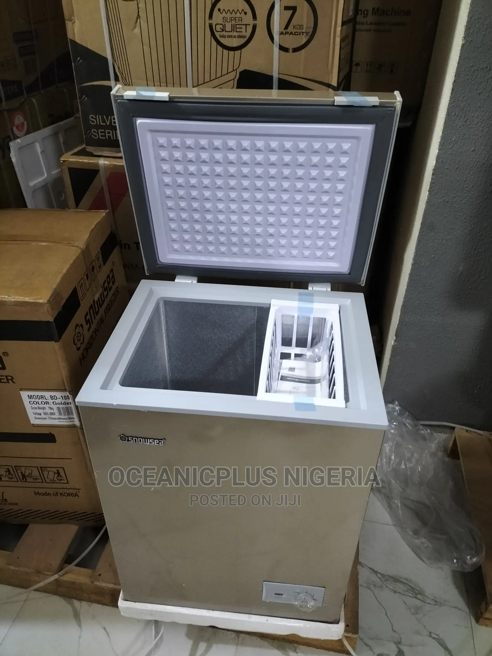Kitchen Fit Snowsea Horizontal Table Top Freezer
