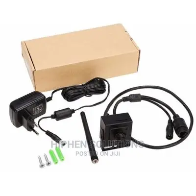 Hiphen Solutions Wireless Hidden Spy Audio IP CCTV Camera
