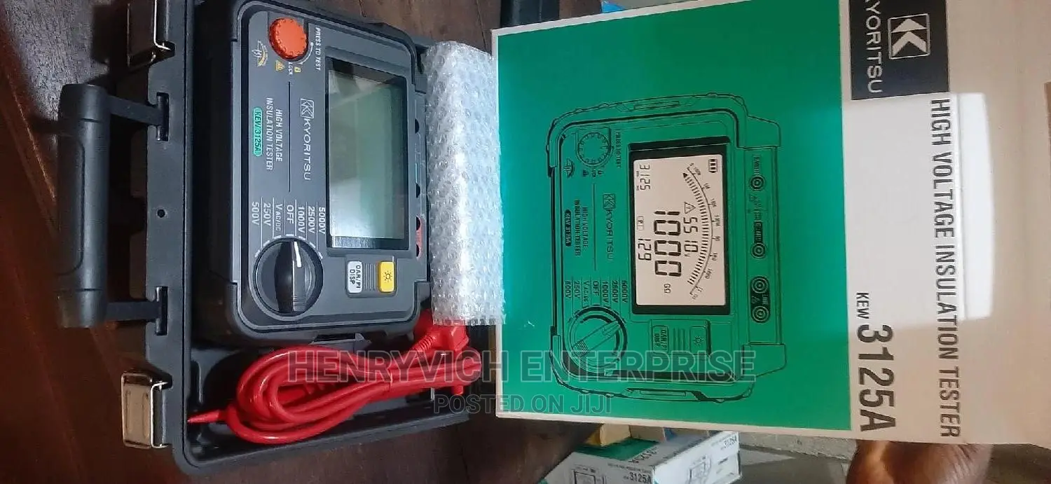 Kyoritsu KEW3125A High Voltage Insulation Tester