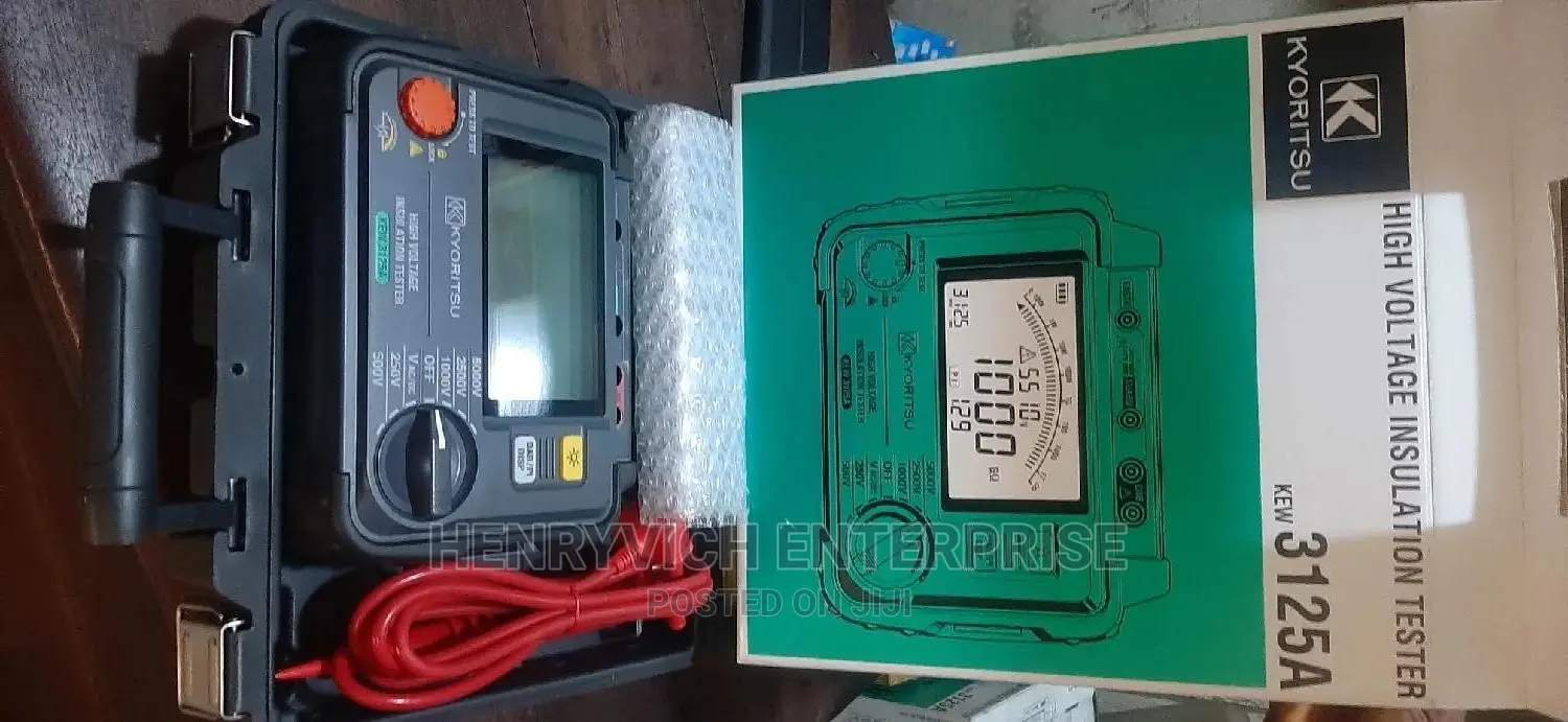 Kyoritsu KEW3125A High Voltage Insulation Tester