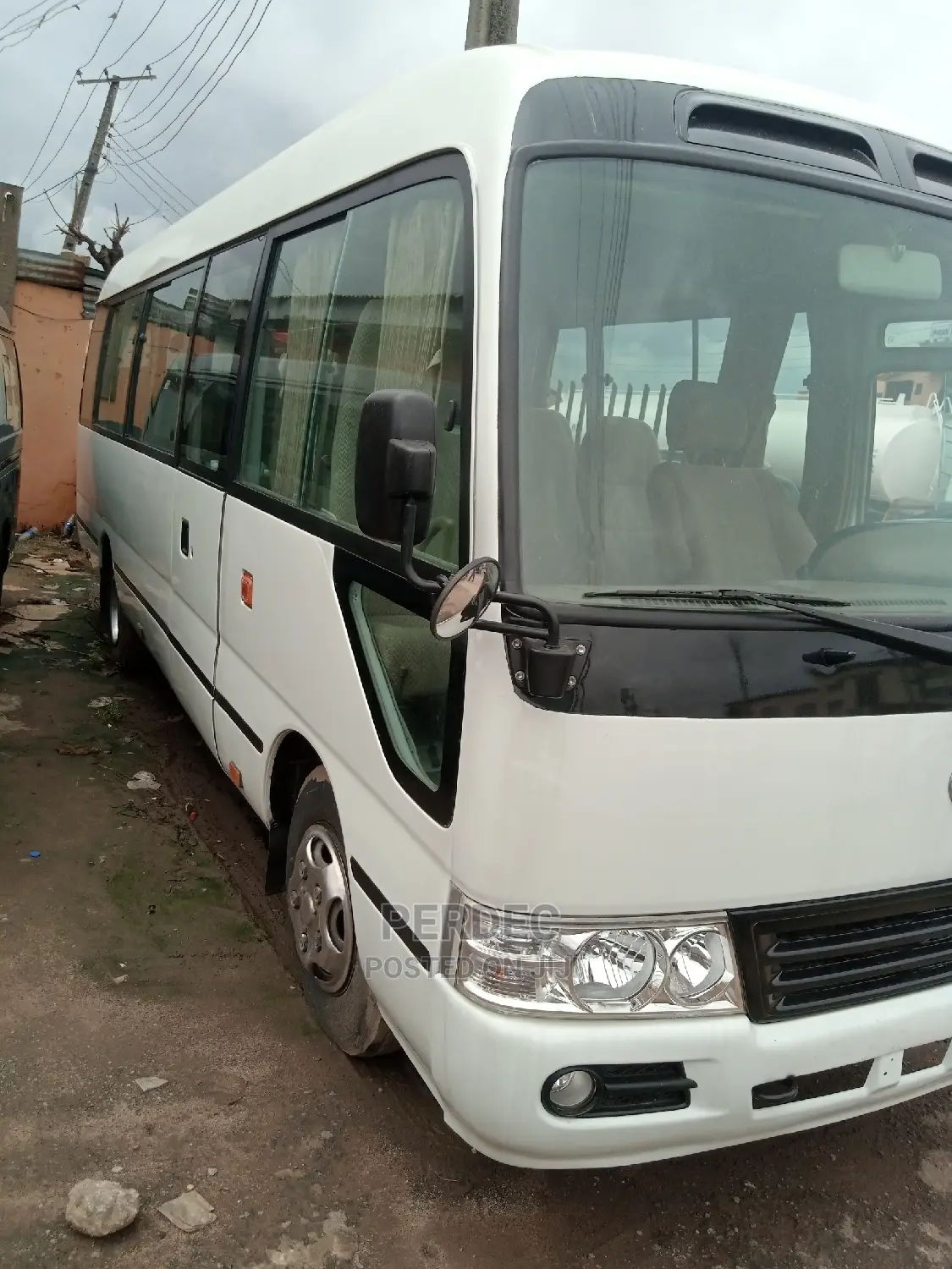 New Toyota Coaster 2023 White