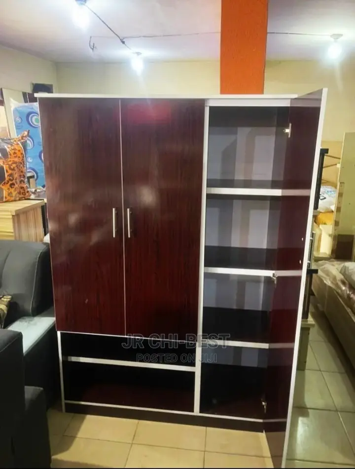 Quality 3 Door 6ft by 4ft HDF Wooden Wardrobe