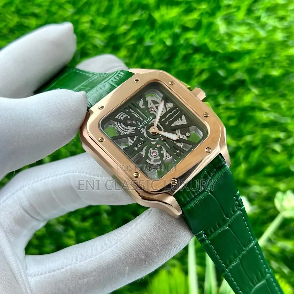 Original Leather Cartier Wristwatch