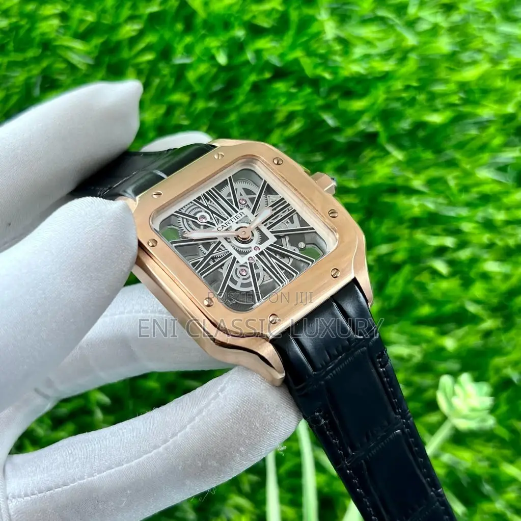 Original Leather Cartier Wristwatch