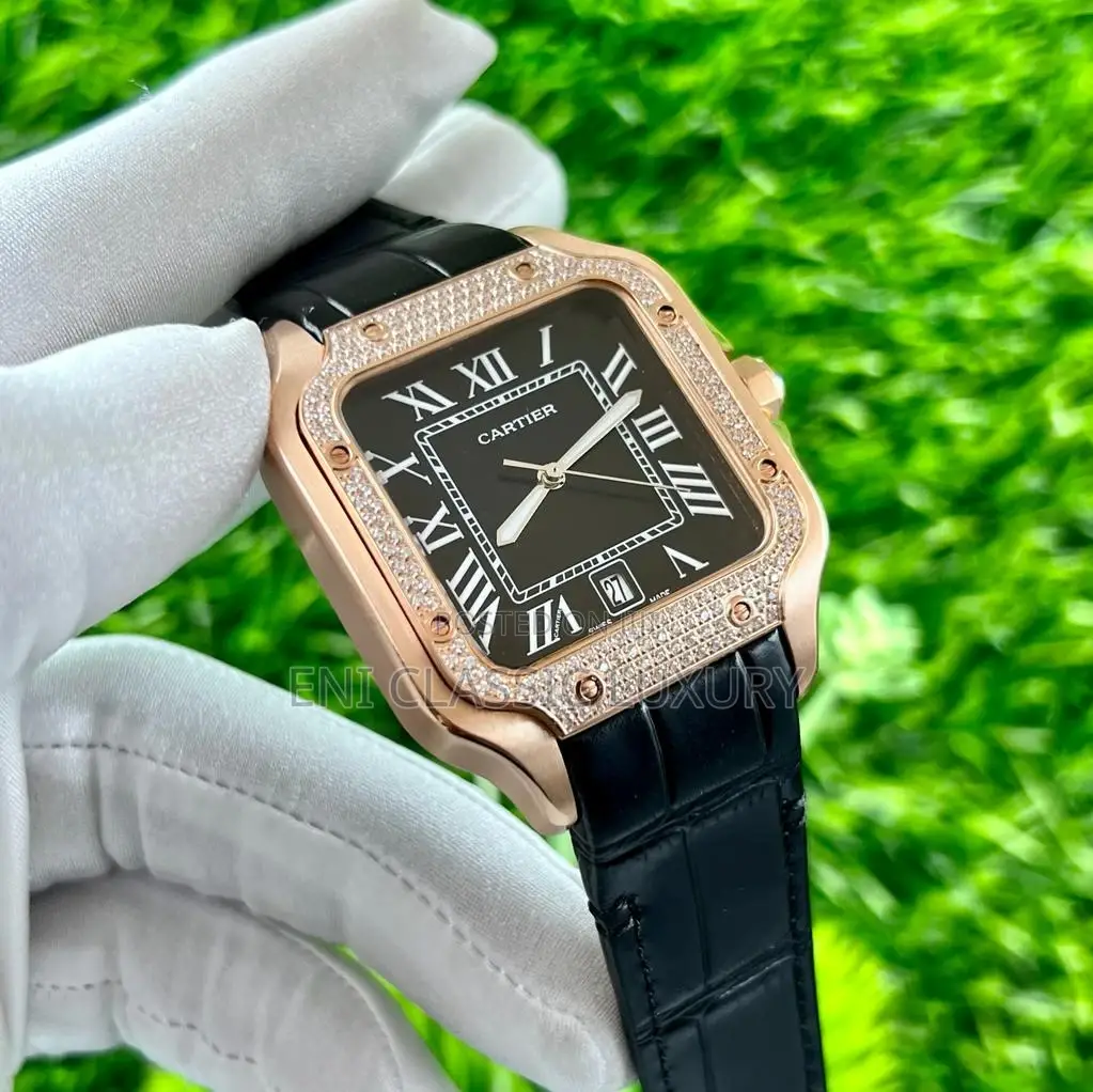 Original Leather Cartier Wristwatch