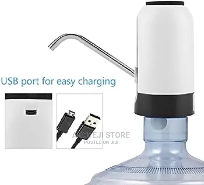 Portable Bottled Water Pump, USB Rechargeable Dispenser