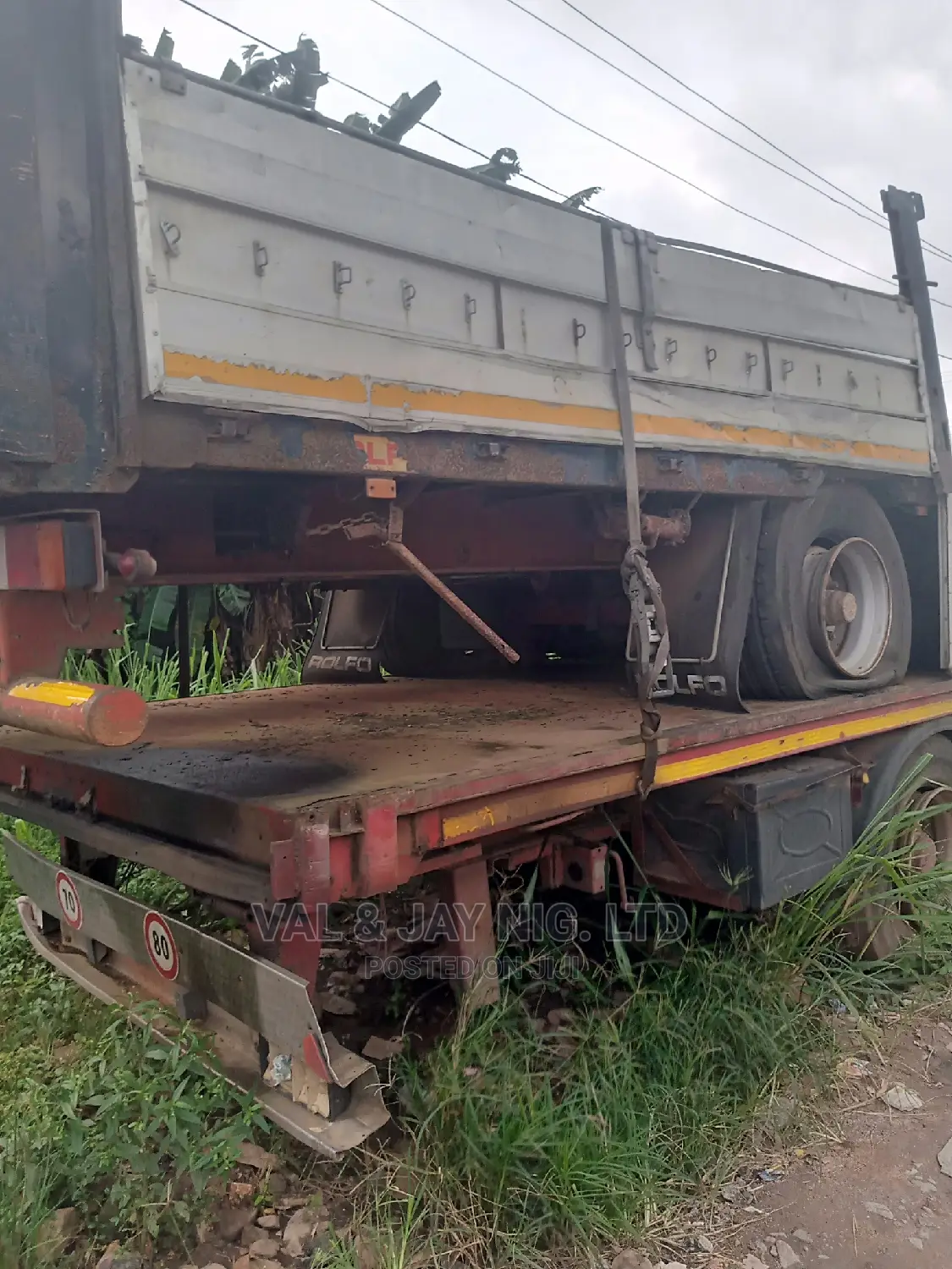 40 Ft Flatbed Back(Triple Axle) Foreign Use