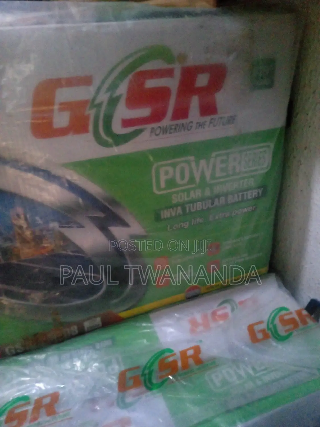 GSR 240ah Tubular Battery