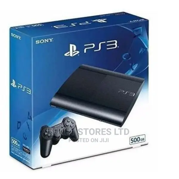 Sony Ps3 Super Slim - 500gb+ 25games Fifa 23,Pes22, Gow