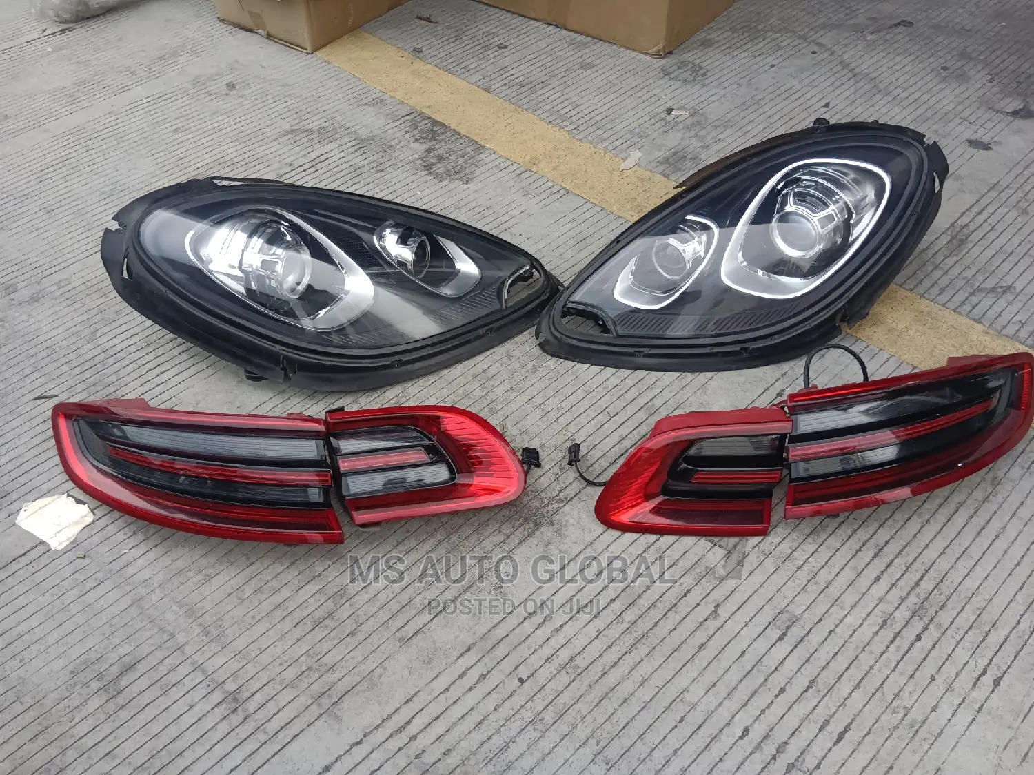 Porsche Macan Headlights and Taillights