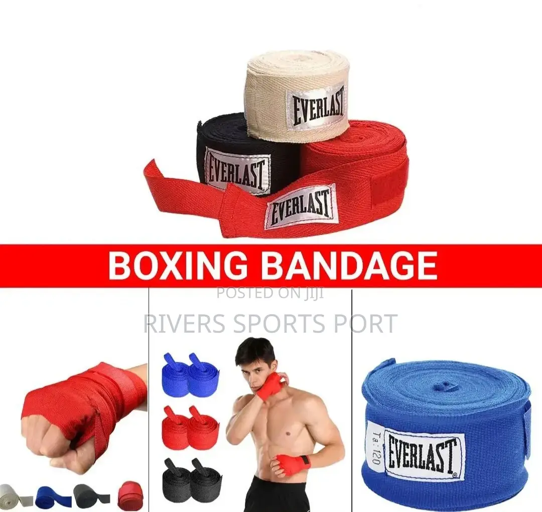 Everlast Sports Wrist Wrap Strap Combat Boxing Bandage