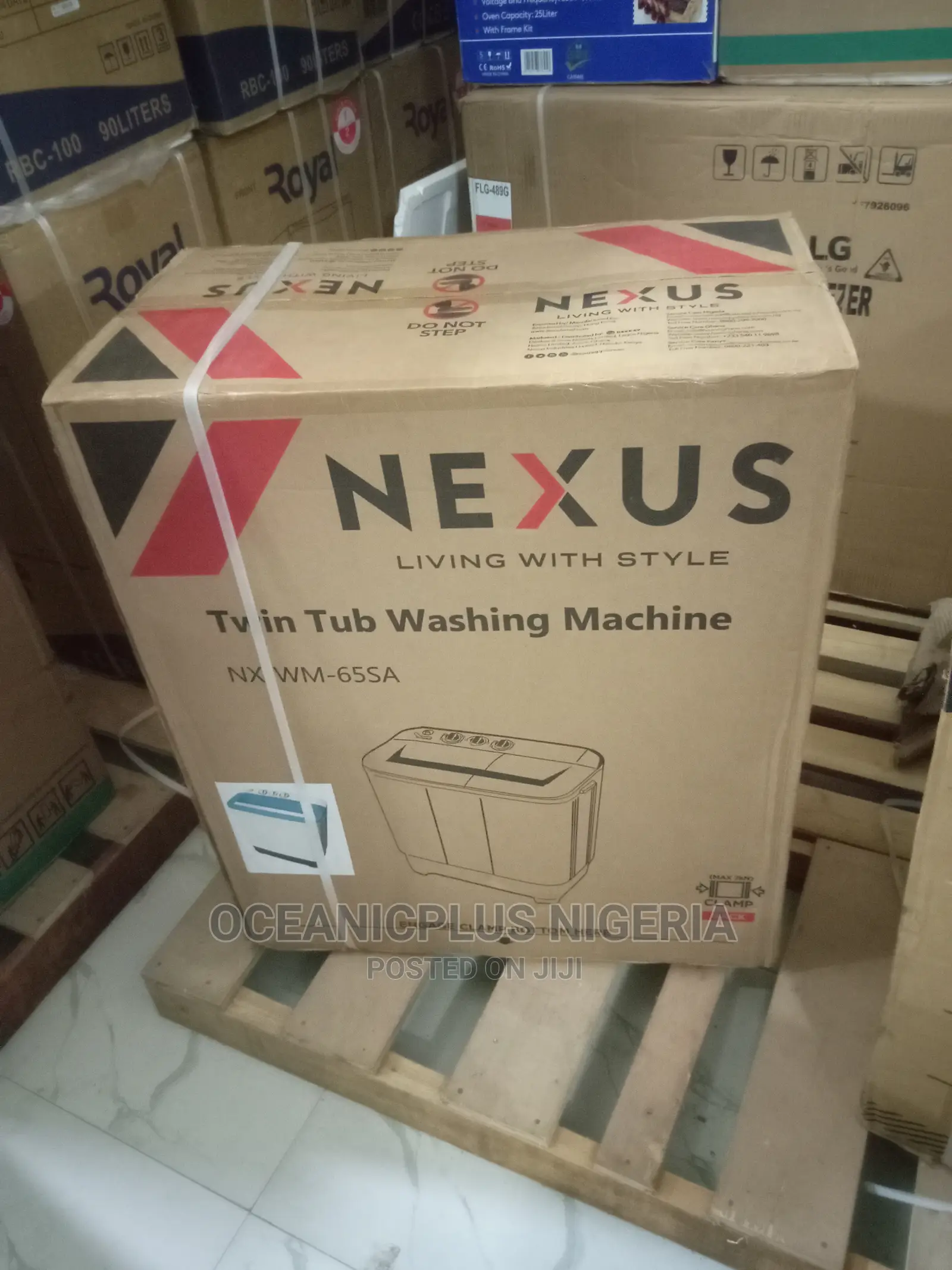 Low Noise Nexus Twin Tub Top Loader Washing Machine